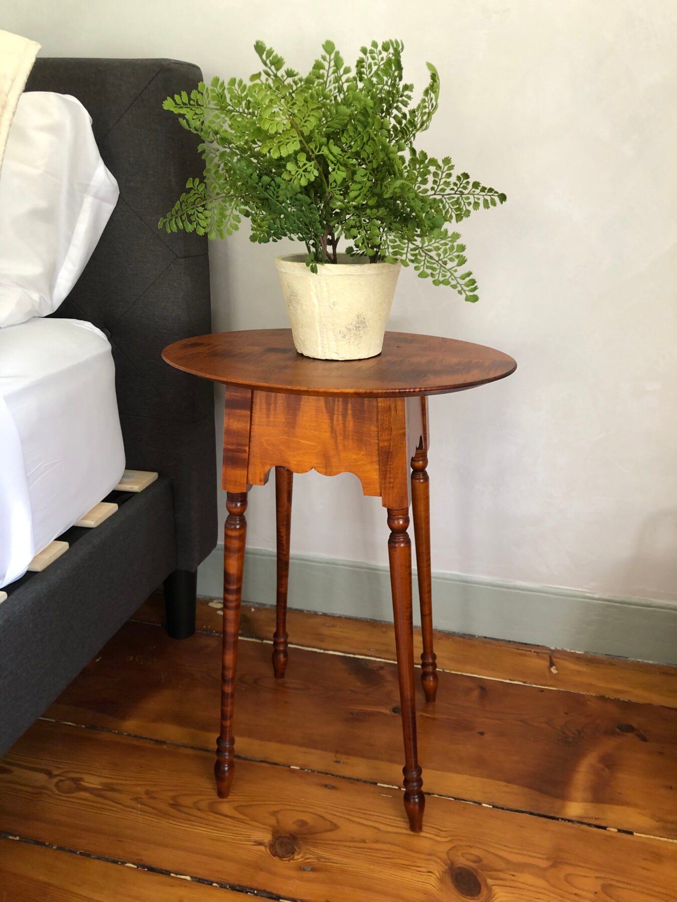 Tiger Maple End Tables Schoolhouse Woodworking